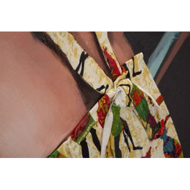 OBRAZ NA PŁÓTNIE KELLY -B- 90X3X120 cm